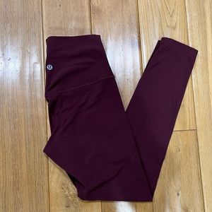 Lululemom Align Leggings 25” Cassis